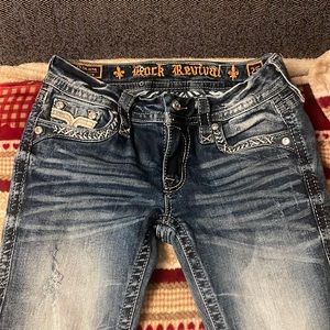 Size 25 length 6 Karla staright